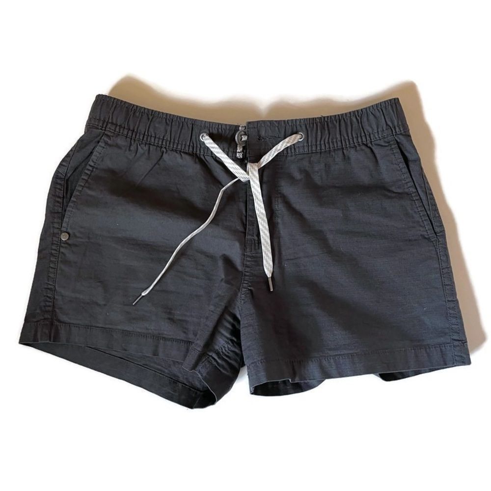 Vuori Charcoal Ripstop Shorts Small